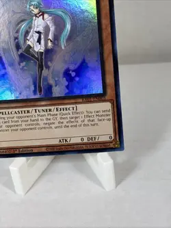 Yu-Gi-Oh Effect Veiler RA01-EN003 Super Rare 1st Edition Near Mint Condition - Image 5