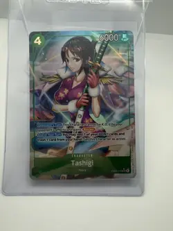 One Piece Tashigi Extra Booster Heroines Rare Holo EB03-018 Alt Art - Image 1