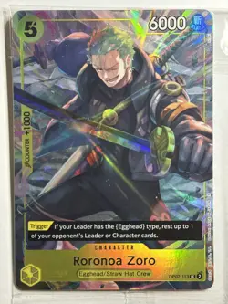 Roronoa Zoro(Illustration Box Vol.3) UC One Piece Promotion Cards OP07-113Sealed - Image 1