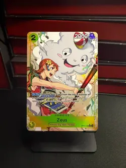 Zeus (Alt Art) OP11-106 Alt Art AA NM - ONE PIECE TCG English - Image 1