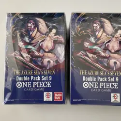 🔥 One Piece OP-14 The Azure Sea’s Seven Double Pack Set 9 Lot (3) 🔥 Sealed! - Image 2