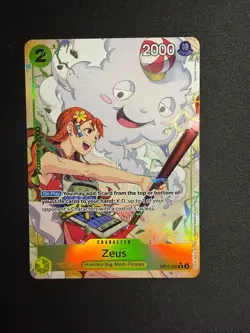 Zeus (Alt Art) OP11-106 Alt Art AA NM - ONE PIECE TCG English - Image 3