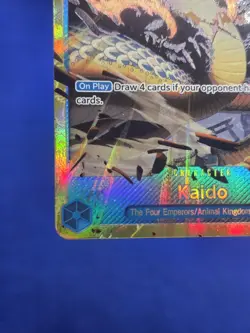 One Piece Awakening of the New Era Kaido OP05-118 Secret Rare SEC NM - Image 5