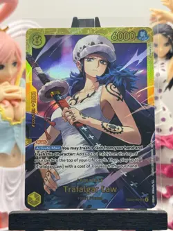 One Piece CG Trafalgar Law EB03-062 Extra Booster Heroines Edition Secret Rare! - Image 1