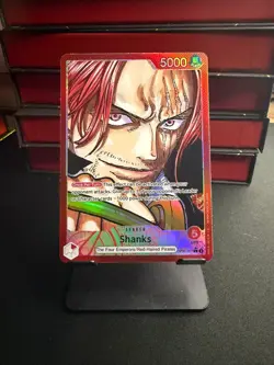 Shanks OP09-001 Alt Art Leader - Emperors in the New World - One Piece - English - Image 1