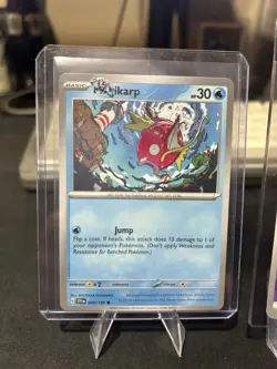 Magikarp 044/198 Large Printer Hickey Error Misprint Pokemon Card NM % - Image 1