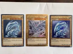 Yugioh Blue Eyes White Dragon Collection Card Lot - Image 3