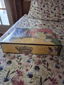 Vintage 1999 POKEMON TRADING CARD GAME 3 Ring BINDER Snorlax TCG Base Set 1st Ed - Image 3