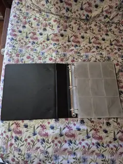 Vintage 1999 POKEMON TRADING CARD GAME 3 Ring BINDER Snorlax TCG Base Set 1st Ed - Image 4