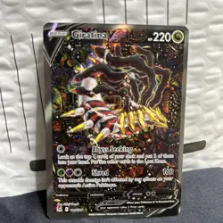 Giratina V Alt Art #186/196 SWSH Lost Origin Holo Pokemon Card TCG Near Mint - Image 2