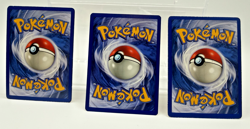 Pokemon Base Set of 3 Cards Ninetales Rare LP, Wigglytiff Rare LP, Trainer Ex+NM - Image 5