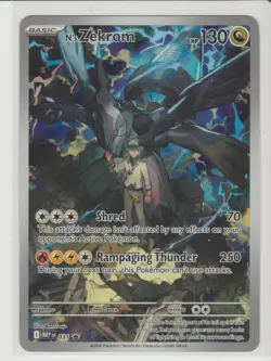N's Zekrom - Illustration Promo Pokemon Card MEP 031 - Image 1