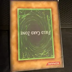 Vintage 1996 Yu-Gi-Oh! TCG Playmat Deck Zone and Field Card Zone - Image 2