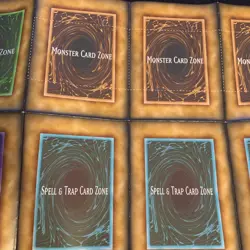 Vintage 1996 Yu-Gi-Oh! TCG Playmat Deck Zone and Field Card Zone - Image 4