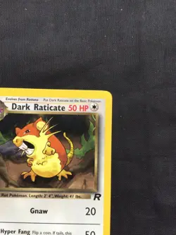 Pokemon Cards: Team Rocket 1st Edition Common: Dark Raticate 50/82 - Image 3
