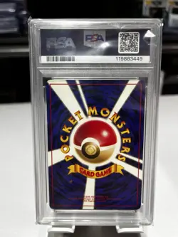 PSA 6 Blastoise Japanese Basic #9 Holo EX-MT Pokemon Card 1996 - Image 2