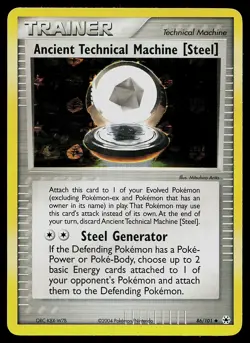 Pokemon Card - Ancient Technical Machine [Steel] Hidden Legends 86/101 Reverse - Image 1