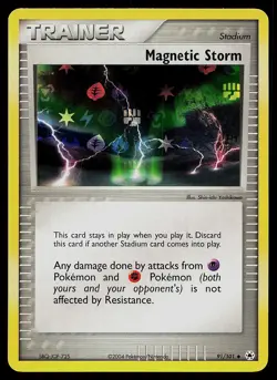 Pokemon Card - Magnetic Storm Hidden Legends 91/101 Uncommon Reverse Holo - Image 1