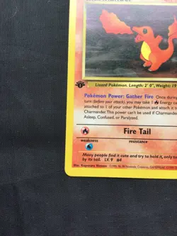 Pokemon Cards: Team Rocket 1st Edition Common: Charmander 50/82 - Image 5