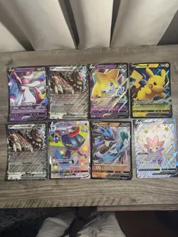 Pokemon Lot Of 8 Jumbo Cards - Image 1