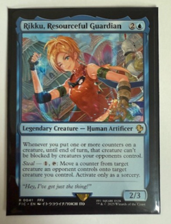 Magic the Gathering: Rikku, Resourceful Guardian Commander: Final Fantasy Reg NM - Image 1