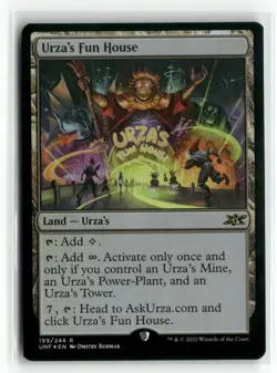 Urza's Fun House 199 Foil Unfinity UNF MTG Magic - Image 1