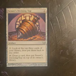 Sensei's Divining Top Champions Kamigawa Regular Uncommon Artifact Wizards Engl… - Image 1