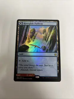 Riverglide Pathway Foil Zendikar Rising MTG - Image 1