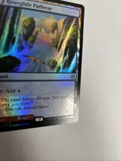 Riverglide Pathway Foil Zendikar Rising MTG - Image 2