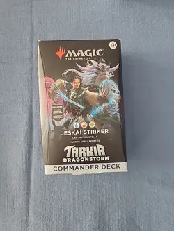 Magic The Gathering Dragonstorm Commander Deck - Jeskai Striker - Image 1