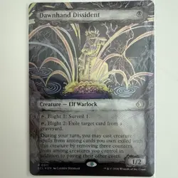 Dawnhand Dissident (Showcase) Lorwyn Eclipsed Foil - Image 1