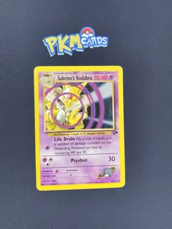 Pokemon TCG Sabrina’s Kadabra Gym Challenge 58/132 Regular MP. - Image 1