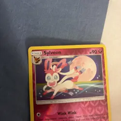 Sylveon 87/131 S&M Forbidden Light REVERSE HOLO MINT! Pokemon - Image 3