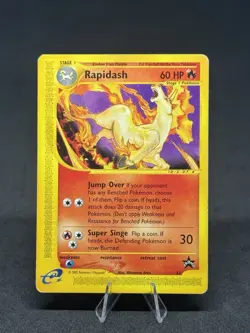 Pokemon TCG Rapidash Black Star Promo 51 - Image 1