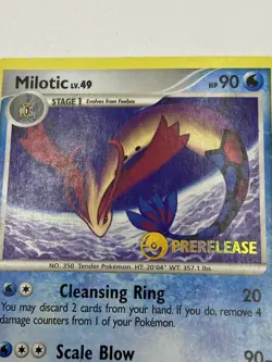 2009 Milotic LV.49 Prerelease Promo Supreme Victors Set 70/147 Pokemon Card - Image 2