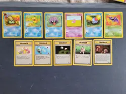 Complete Set Of 32 Uncommon & Common 1999 Fossil Set Pokemon Cards Unlimited - Image 5