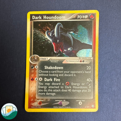 2004 Pokemon EX Team Rocket Returns | Dark Houndoom | Holo | #5/109 - Image 1