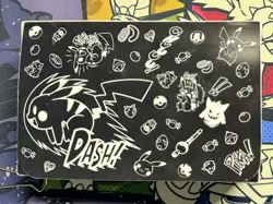 Pokemon TCG Pikachu Comic-Style Double Deck Box 2022 Pokemon Center - Image 2