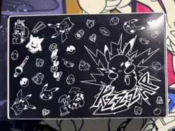 Pokemon TCG Pikachu Comic-Style Double Deck Box 2022 Pokemon Center - Image 3