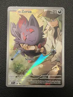 N's Zorua 189 Journey Together ETB Black Star Promo Pack Fresh Pokemon 2025 - Image 1