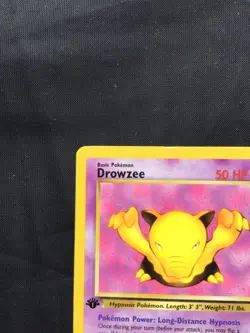Pokemon Cards: Team Rocket 1st Edition Common: Drowzee 54/82 - Image 2