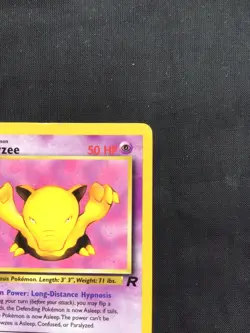 Pokemon Cards: Team Rocket 1st Edition Common: Drowzee 54/82 - Image 3