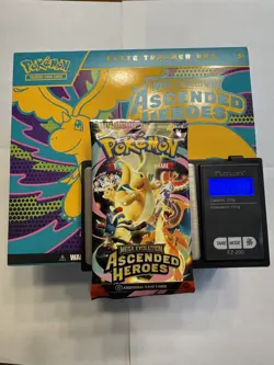 VERY HEAVY! 22.78g Ascended Heroes Pokemon TCG Booster (SEALED) GOD PACKUUUUUU - Image 1