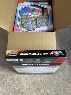 Pokemon: Scarlet & Violet - Prismatic Evolutions Binder Collection Lot of 6 - Image 4