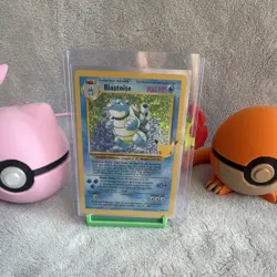 Pokemon TCG Blastoise Holo Rare Stage 2 100HP Base Set 2/102 40+ Attack EN - Image 1