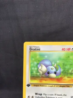 Pokemon Cards: Team Rocket 1st Edition Common: Dratini 53/82 - Image 2