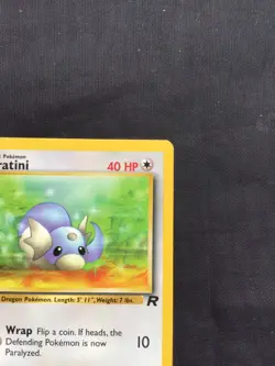 Pokemon Cards: Team Rocket 1st Edition Common: Dratini 53/82 - Image 3