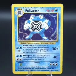 Poliwrath - 013/102 Holo Rare (Base Set) MP - Pokemon TCG - Image 1