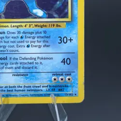 Poliwrath - 013/102 Holo Rare (Base Set) MP - Pokemon TCG - Image 5