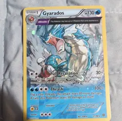 Pokemon Gyarados Holo Rare Θ Double 21/98 XY Ancient Origins 130 HP 100+ Attack - Image 1